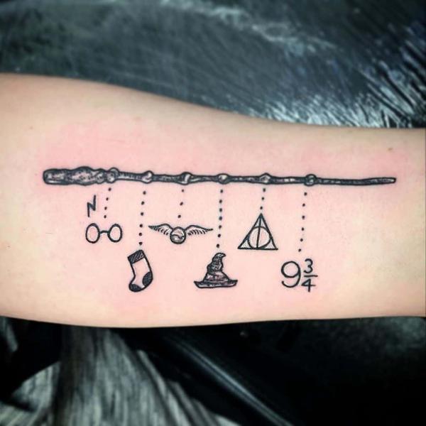 100 Deathly Hallows Tattoo Ideas with Meaning