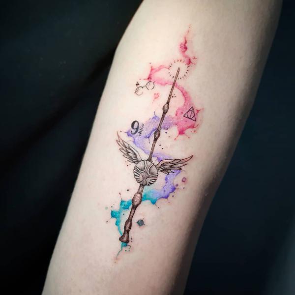 100 Deathly Hallows Tattoo Ideas with Meaning