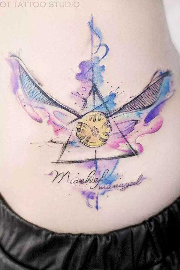 100 Deathly Hallows Tattoo Ideas with Meaning