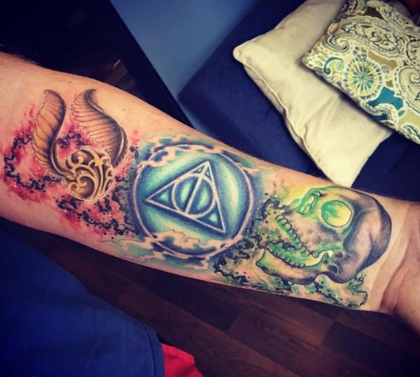 100 Deathly Hallows Tattoo Ideas with Meaning