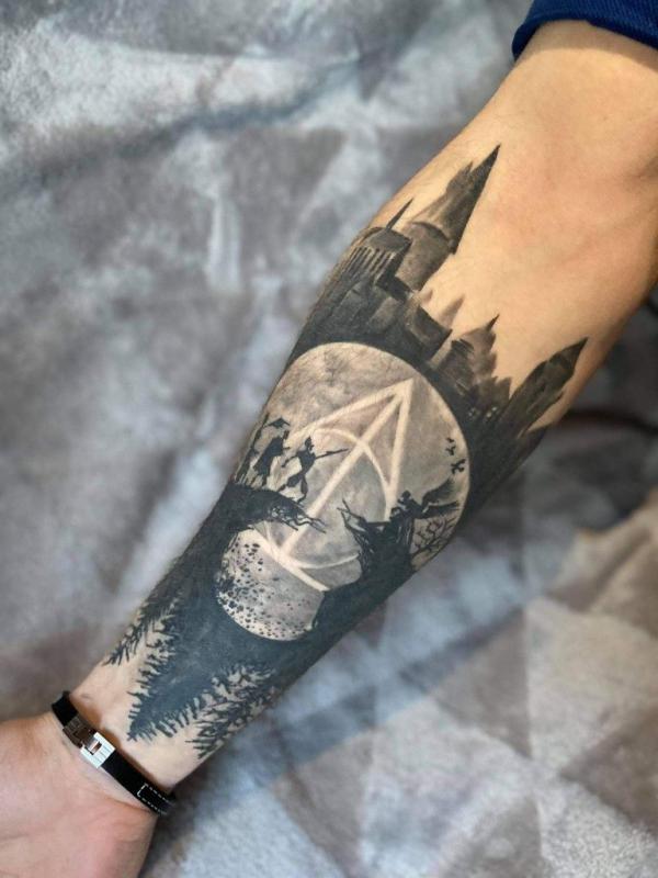 100 Deathly Hallows Tattoo Ideas with Meaning