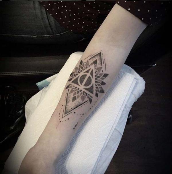 100 Deathly Hallows Tattoo Ideas with Meaning