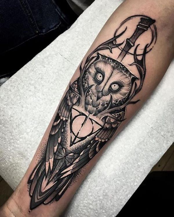 100 Deathly Hallows Tattoo Ideas with Meaning
