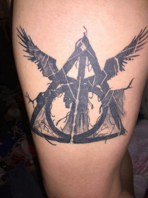 100 Deathly Hallows Tattoo Ideas with Meaning