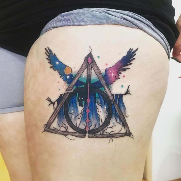 100 Deathly Hallows Tattoo Ideas with Meaning