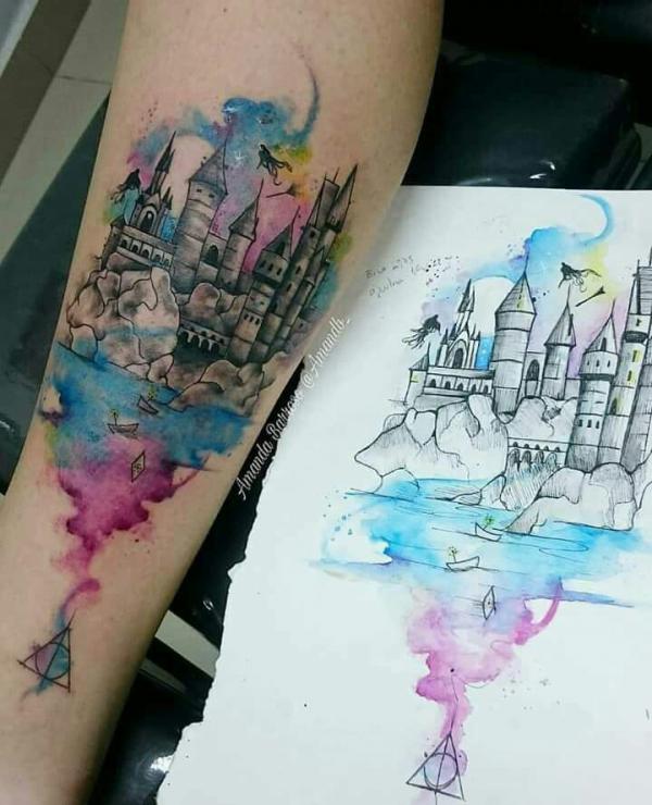 100 Deathly Hallows Tattoo Ideas with Meaning