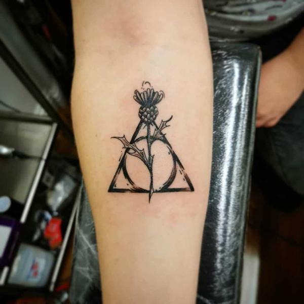 100 Deathly Hallows Tattoo Ideas with Meaning