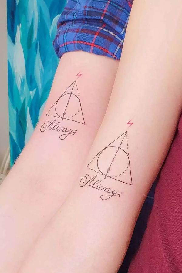 100 Deathly Hallows Tattoo Ideas with Meaning