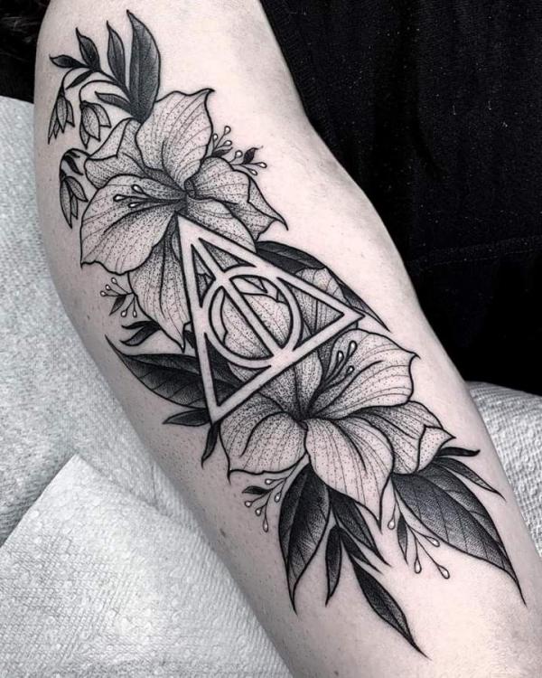 100 Deathly Hallows Tattoo Ideas with Meaning