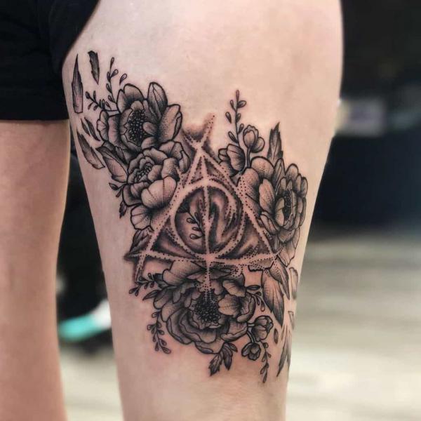 100 Deathly Hallows Tattoo Ideas with Meaning