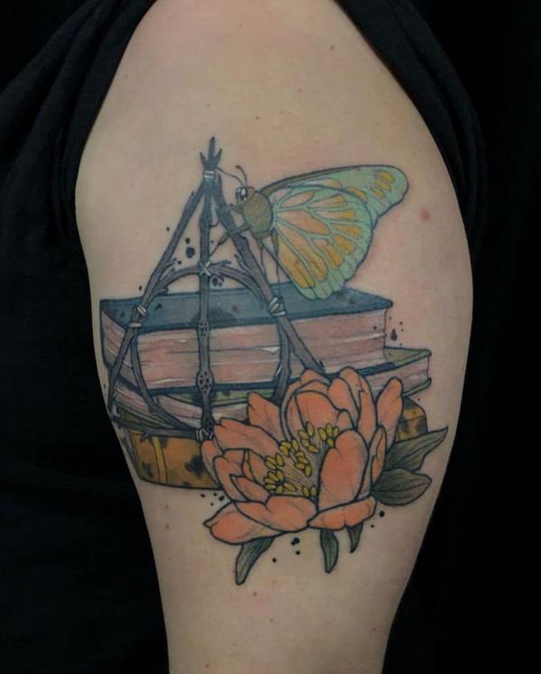 100 Deathly Hallows Tattoo Ideas with Meaning