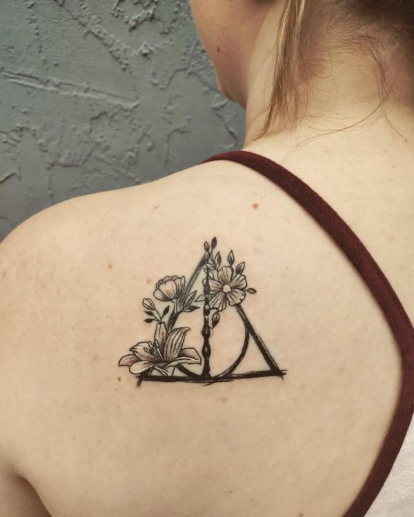 100 Deathly Hallows Tattoo Ideas with Meaning