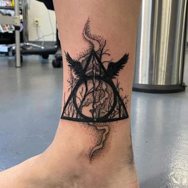 100 Deathly Hallows Tattoo Ideas with Meaning