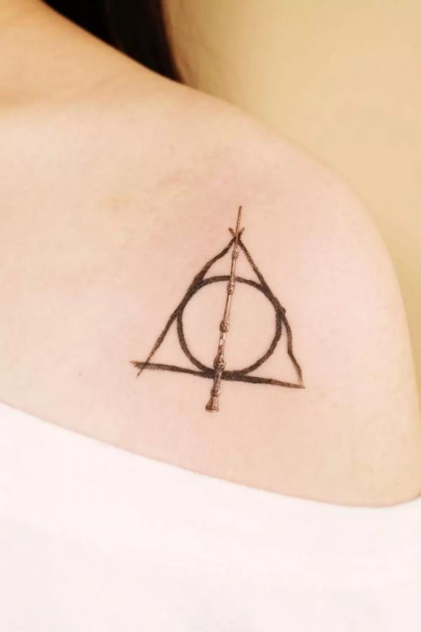 100 Deathly Hallows Tattoo Ideas with Meaning