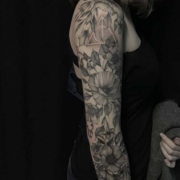 100 Deathly Hallows Tattoo Ideas with Meaning