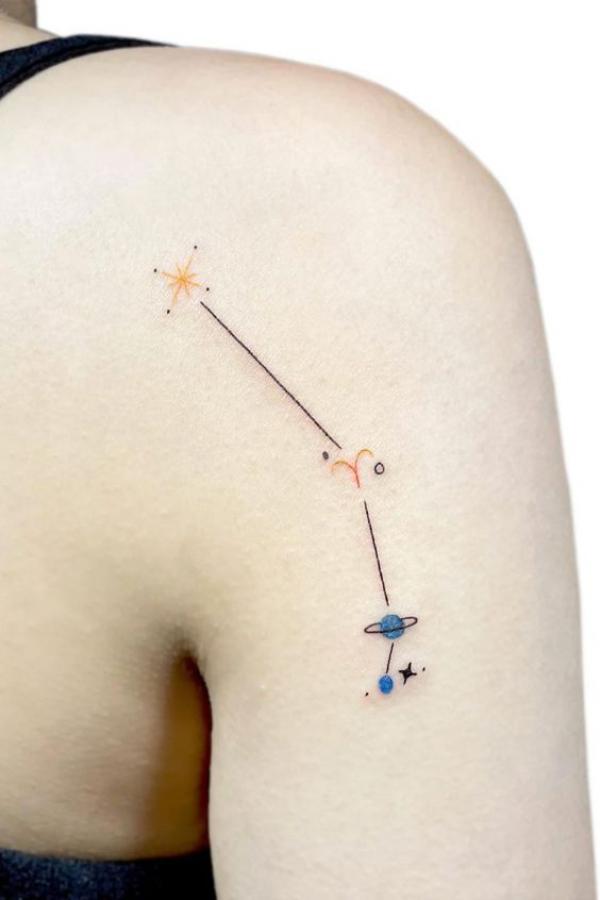 125 Aries Tattoo Designs: Ideas, Styles and Meaning
