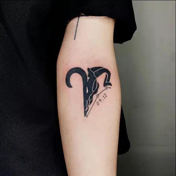 125 Aries Tattoo Designs: Ideas, Styles and Meaning