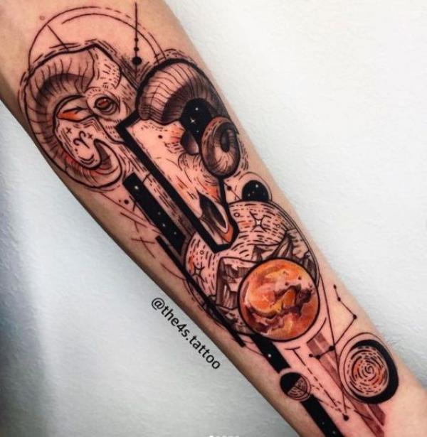 125 Aries Tattoo Designs: Ideas, Styles and Meaning