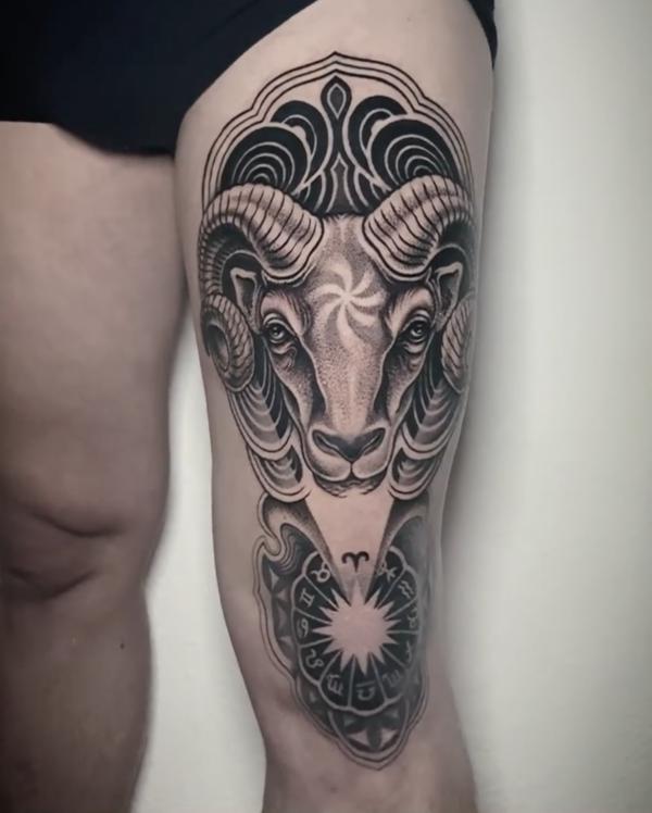 125 Aries Tattoo Designs: Ideas, Styles and Meaning
