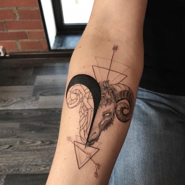 125 Aries Tattoo Designs: Ideas, Styles and Meaning