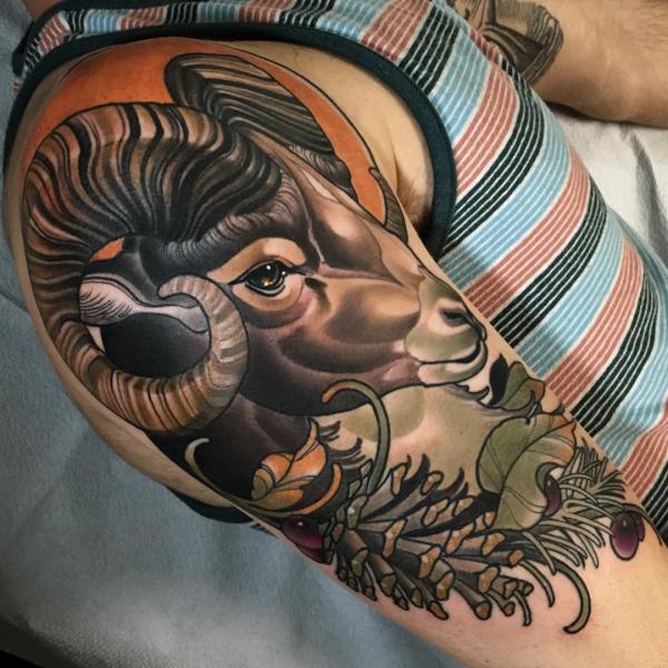 125 Aries Tattoo Designs: Ideas, Styles and Meaning