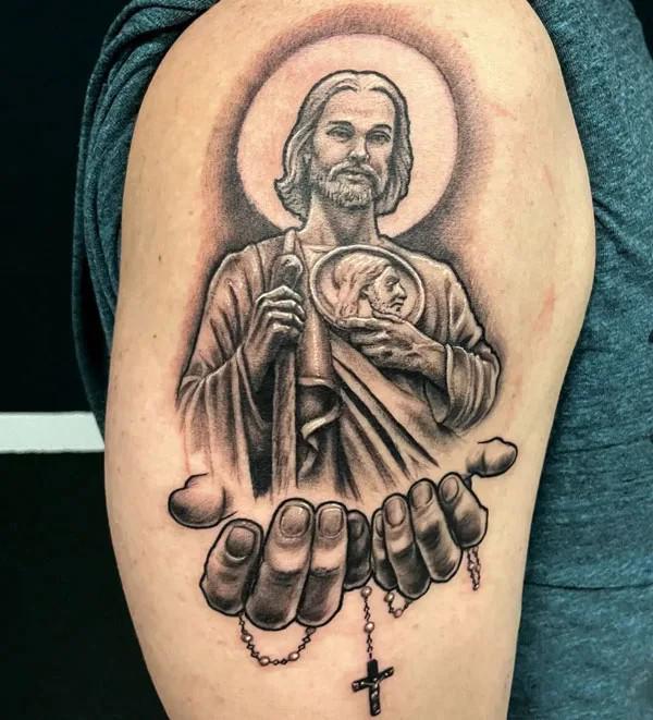 70 Inspiring San Judas Tattoo Ideas to Express Your Faith