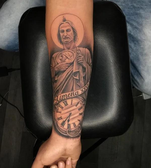 70 Inspiring San Judas Tattoo Ideas to Express Your Faith