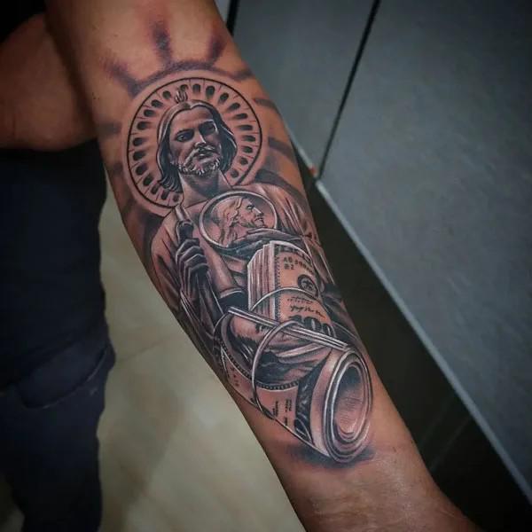 70 Inspiring San Judas Tattoo Ideas to Express Your Faith