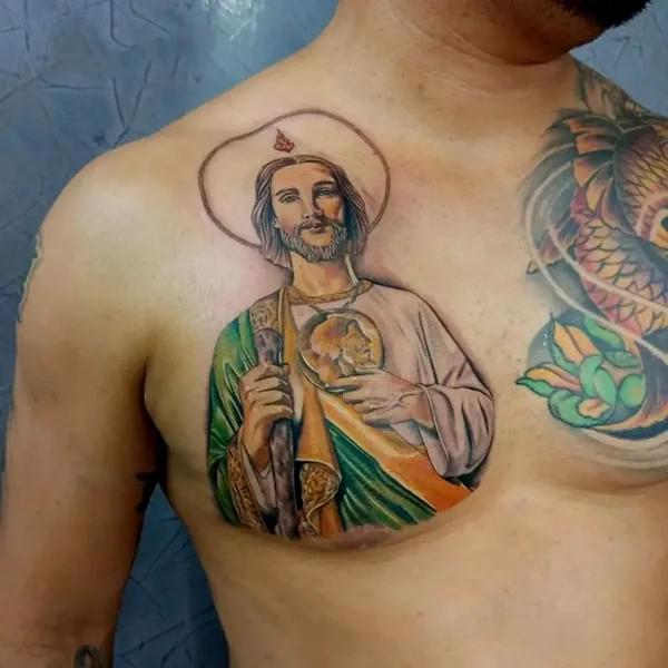 70 Inspiring San Judas Tattoo Ideas to Express Your Faith