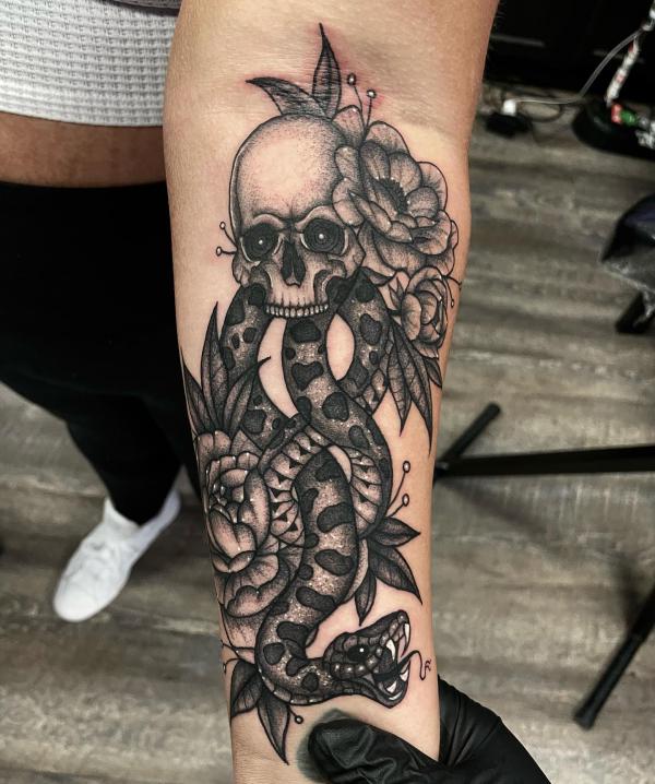 60 Daring Death Eater Tattoo Designs