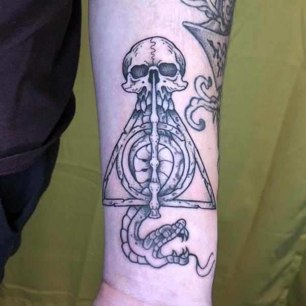 60 Daring Death Eater Tattoo Designs