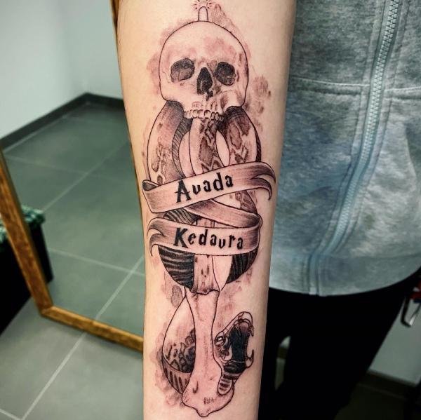 60 Daring Death Eater Tattoo Designs