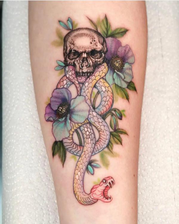 60 Daring Death Eater Tattoo Designs