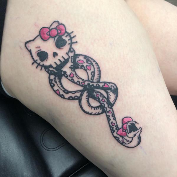 60 Daring Death Eater Tattoo Designs