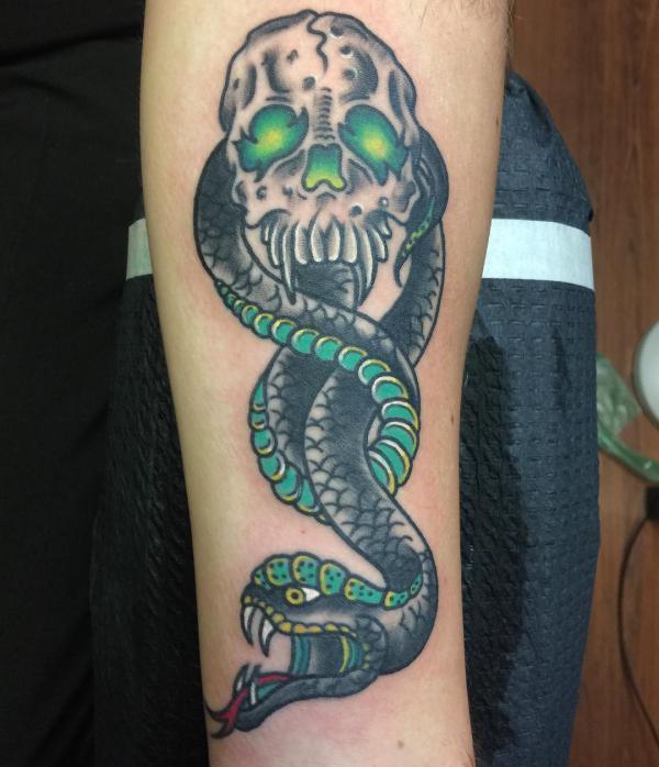 60 Daring Death Eater Tattoo Designs