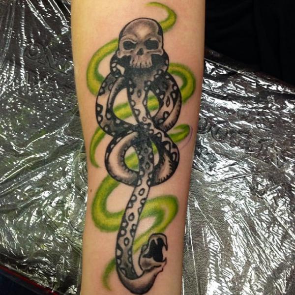 60 Daring Death Eater Tattoo Designs