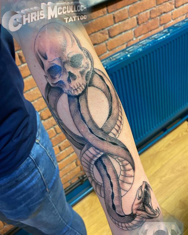60 Daring Death Eater Tattoo Designs