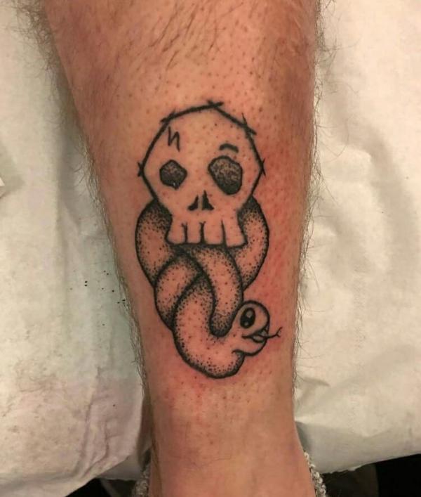 60 Daring Death Eater Tattoo Designs