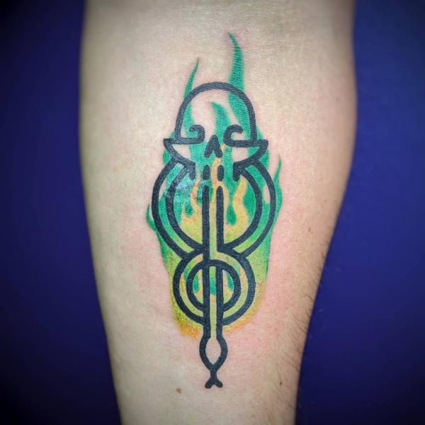 60 Daring Death Eater Tattoo Designs
