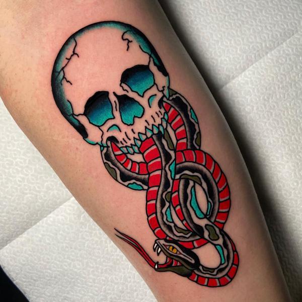 60 Daring Death Eater Tattoo Designs