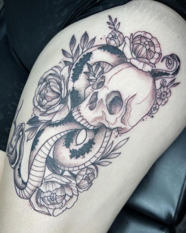 60 Daring Death Eater Tattoo Designs