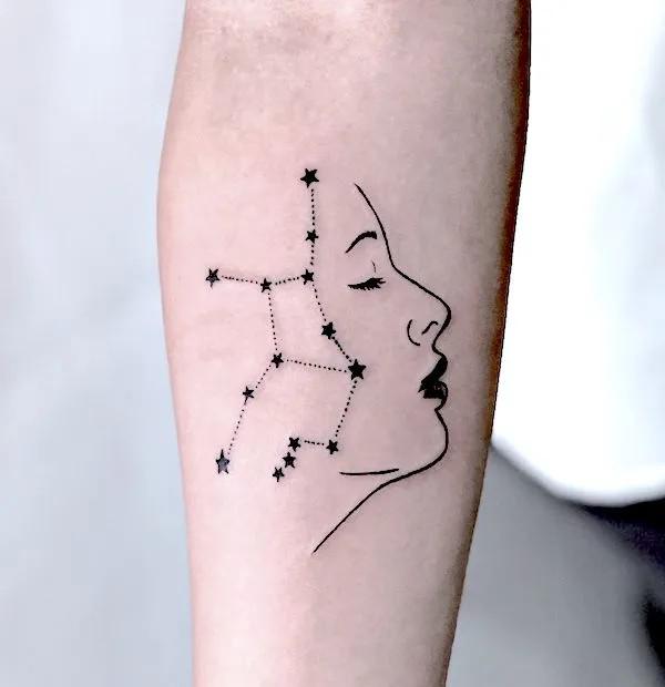 85 Virgo Tattoo Designs with Meanings