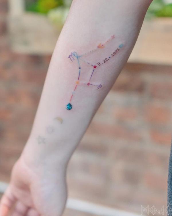 85 Virgo Tattoo Designs with Meanings