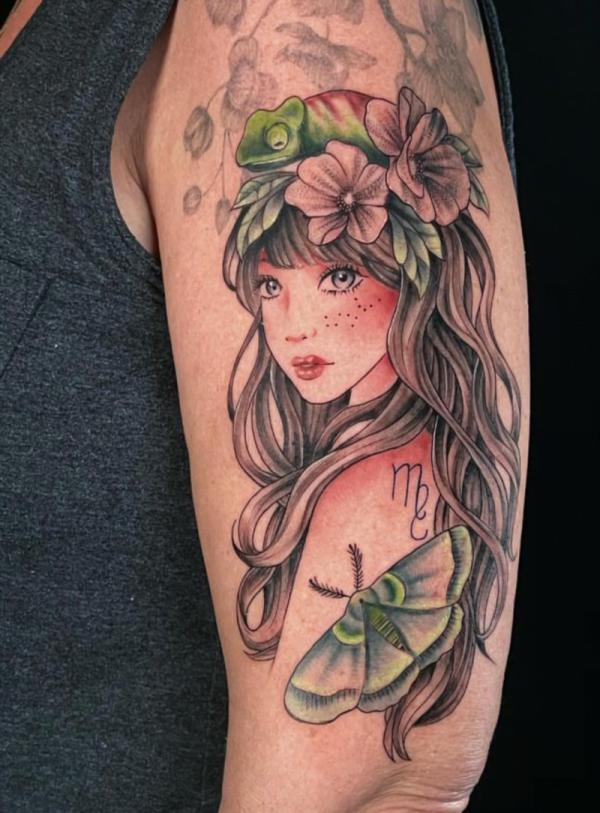85 Virgo Tattoo Designs with Meanings