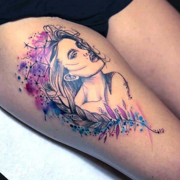 85 Virgo Tattoo Designs with Meanings