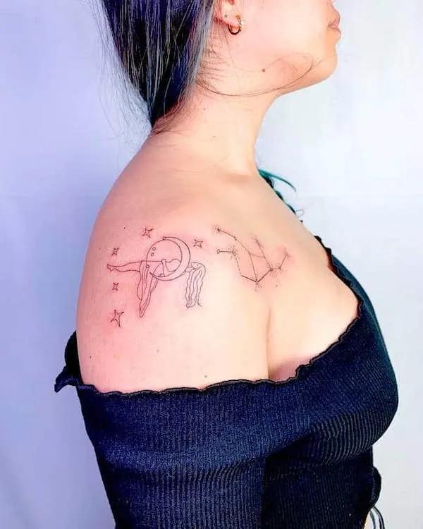 85 Virgo Tattoo Designs with Meanings