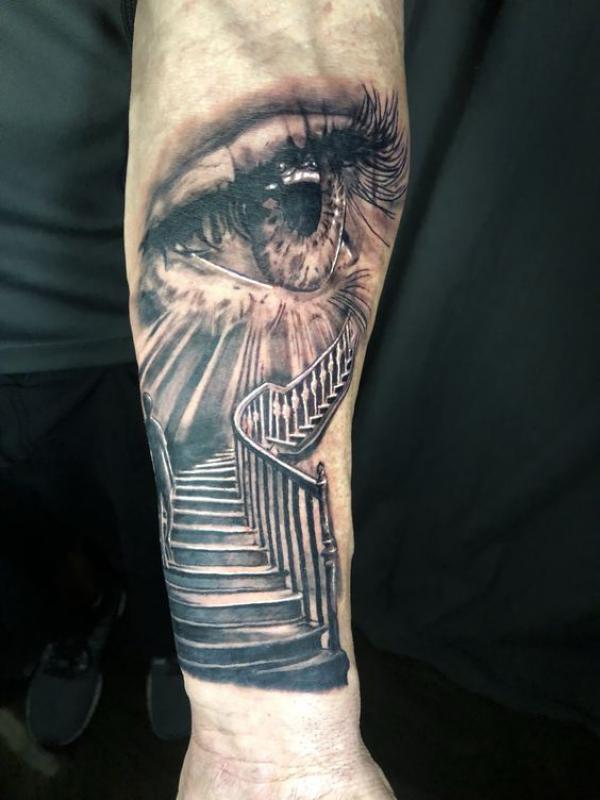 50 Staircase to heaven tattoos with Meaning