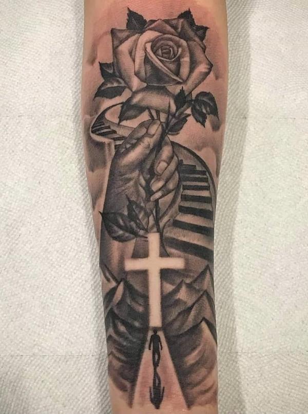 50 Staircase to heaven tattoos with Meaning
