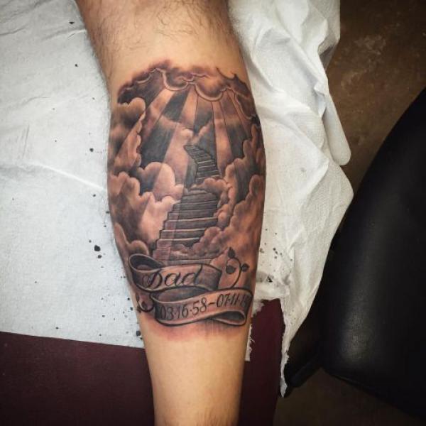 50 Staircase to heaven tattoos with Meaning