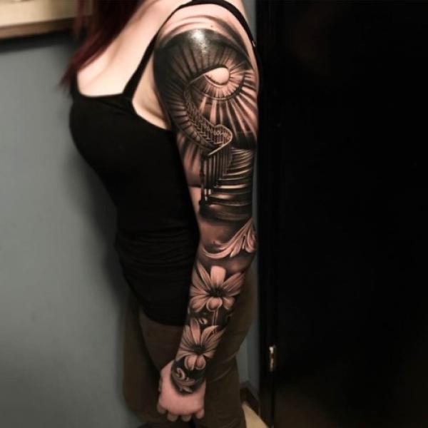 50 Staircase to heaven tattoos with Meaning